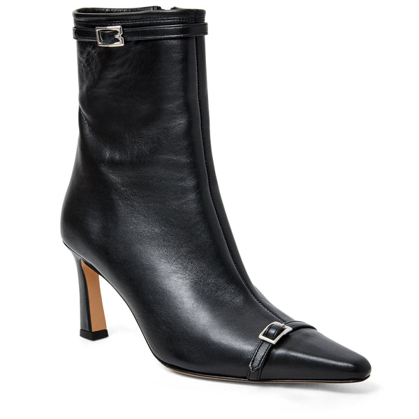Bruno Magli Black Leather Boots Raging Side Zip Boot – Bruno Magli main image 4