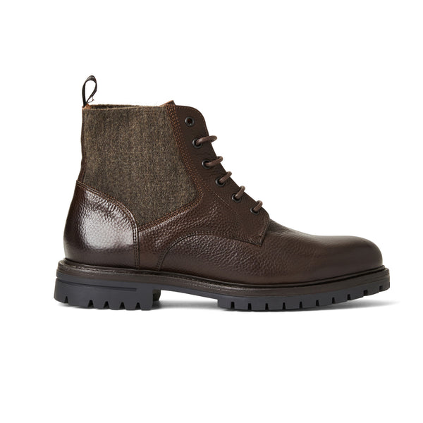 Hunter lace best sale up ankle boots