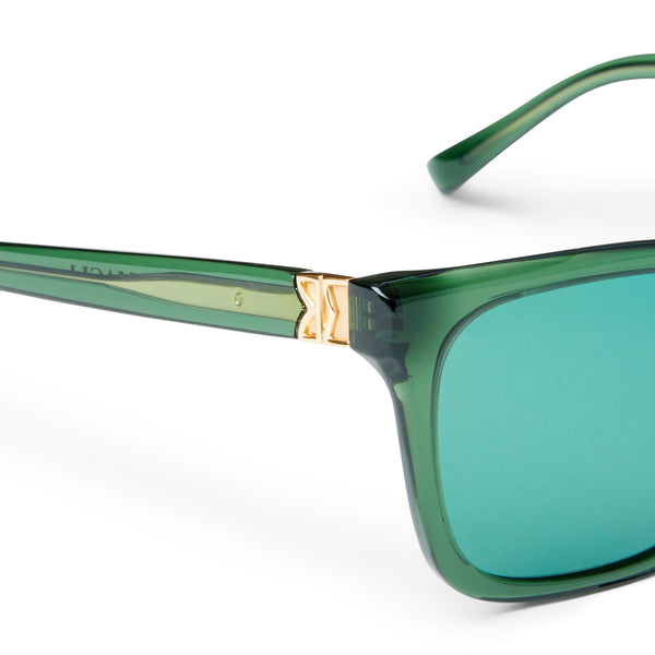MARIS Limited Edition Women's Classic square frame Sunglasses Teal