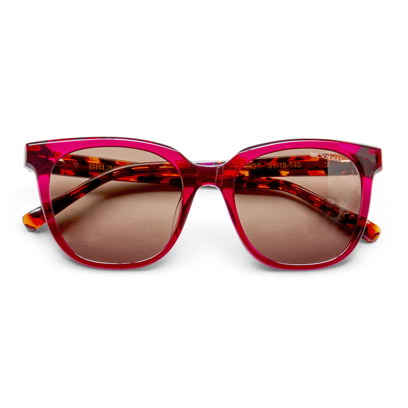 Monas Limited Edition Women's Oversized sunglasses Red