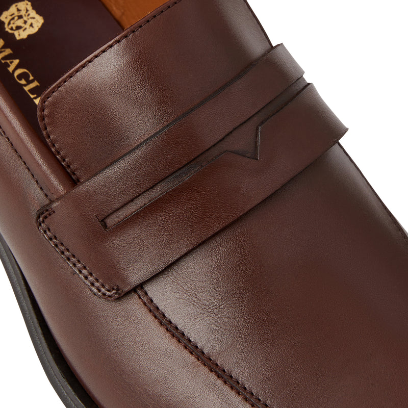 Raging leather Penny Loafer- Cognac