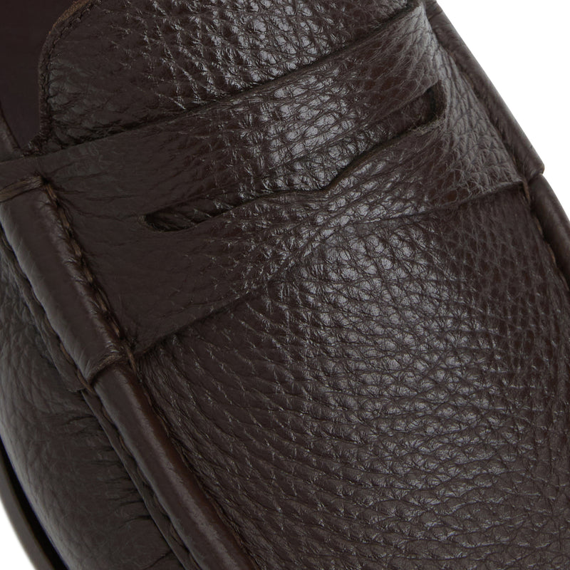 Tonio Slip On Loafer Brown Cervo Leather