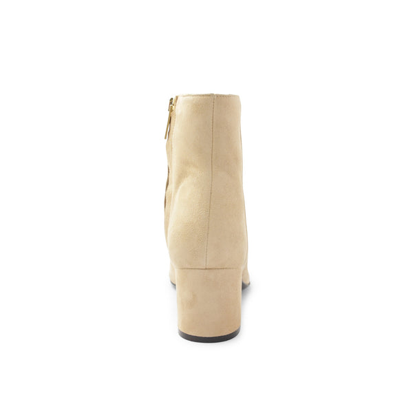 Cream suede deals ankle boots