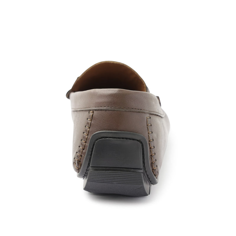 Xander Leather Driving Moccasin - Brown