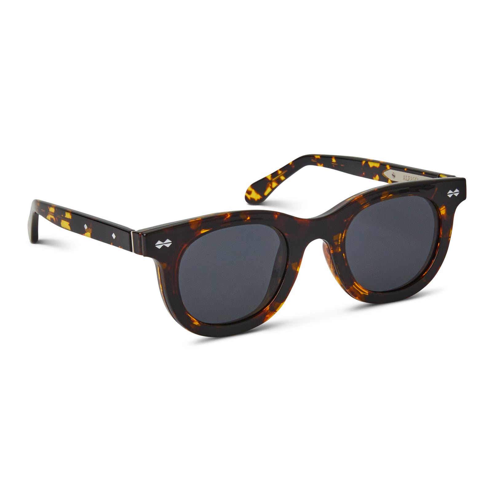 Alessia Red sunglasses & blue light round retro look duo uses optical quality Abbey Blue-light Readers | Shop Blue-light Glasses | LOOK OPTIC main image 3