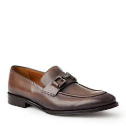 Alpha classic Bit Leather Loafer - Truffle