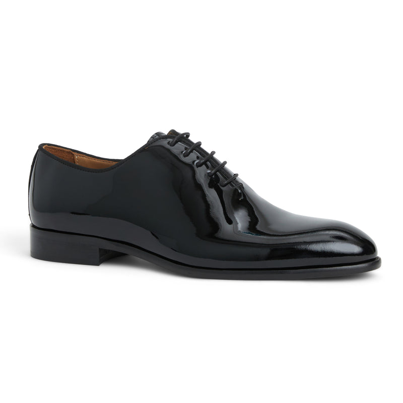 Angelo Whole Cut Oxford Black Patent
