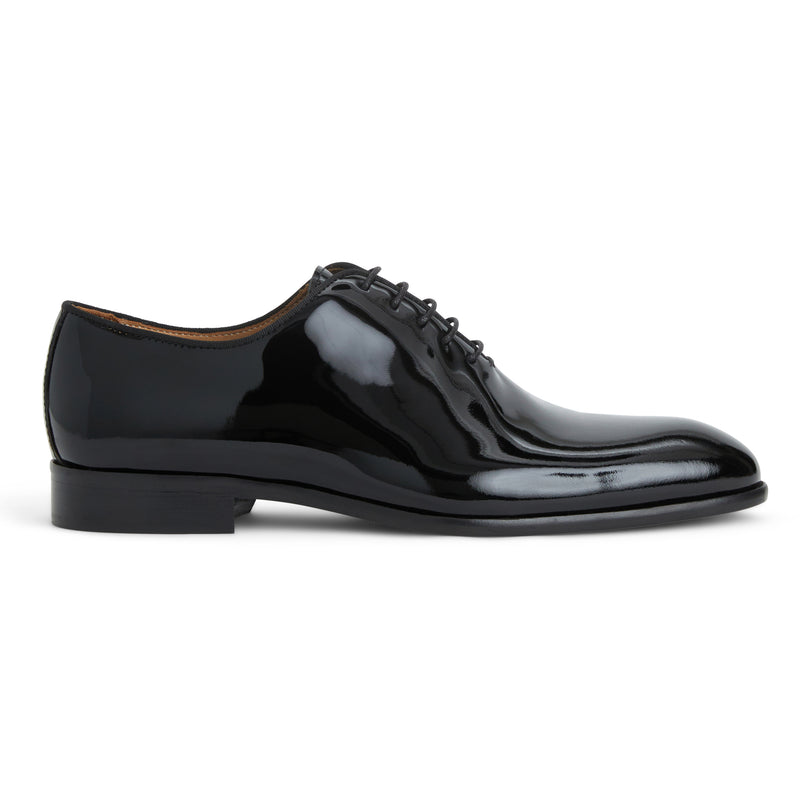 Angelo Whole Cut Oxford Black Patent