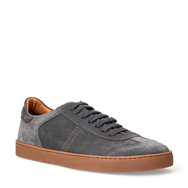 BONO SUEDE LACE-UP SNEAKER -GREY SUEDE