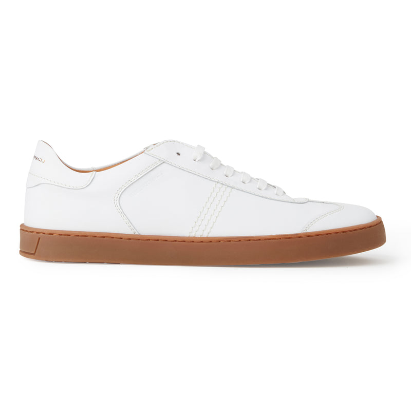 Bono Leather Lace-up Sneaker- White