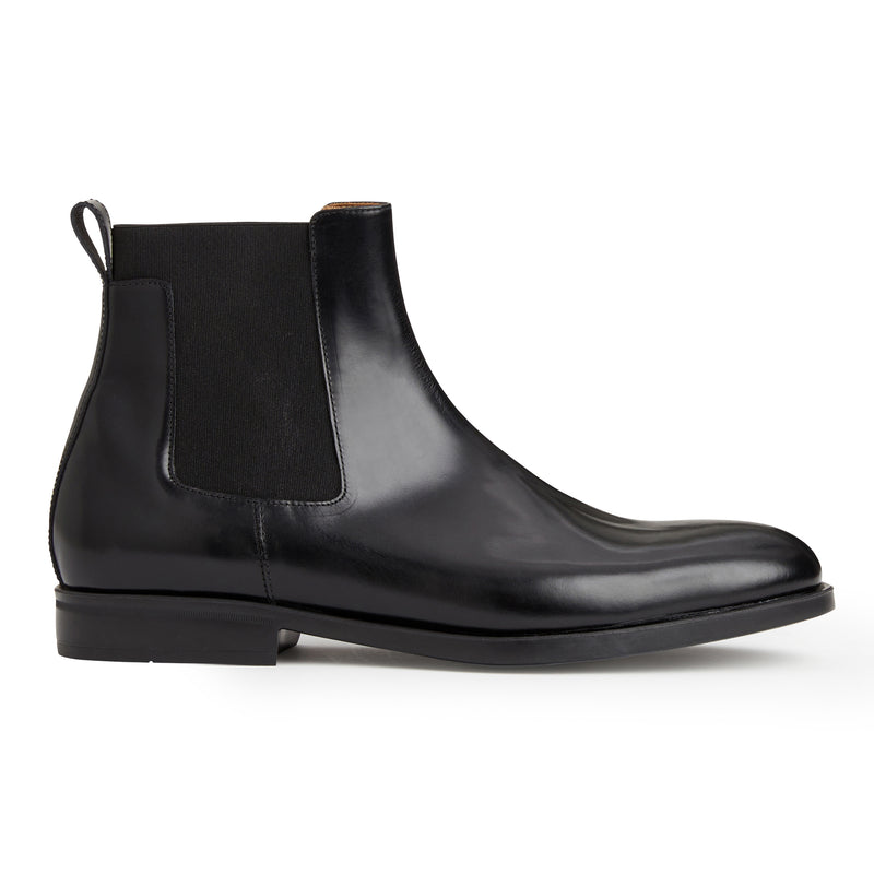 Byron Double Gore Slip-on Boot-Black