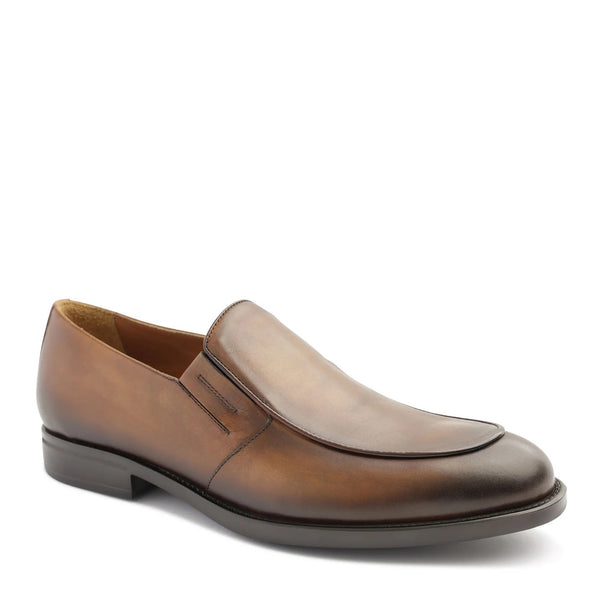 Barberino Leather Slip On Loafer - Cognac