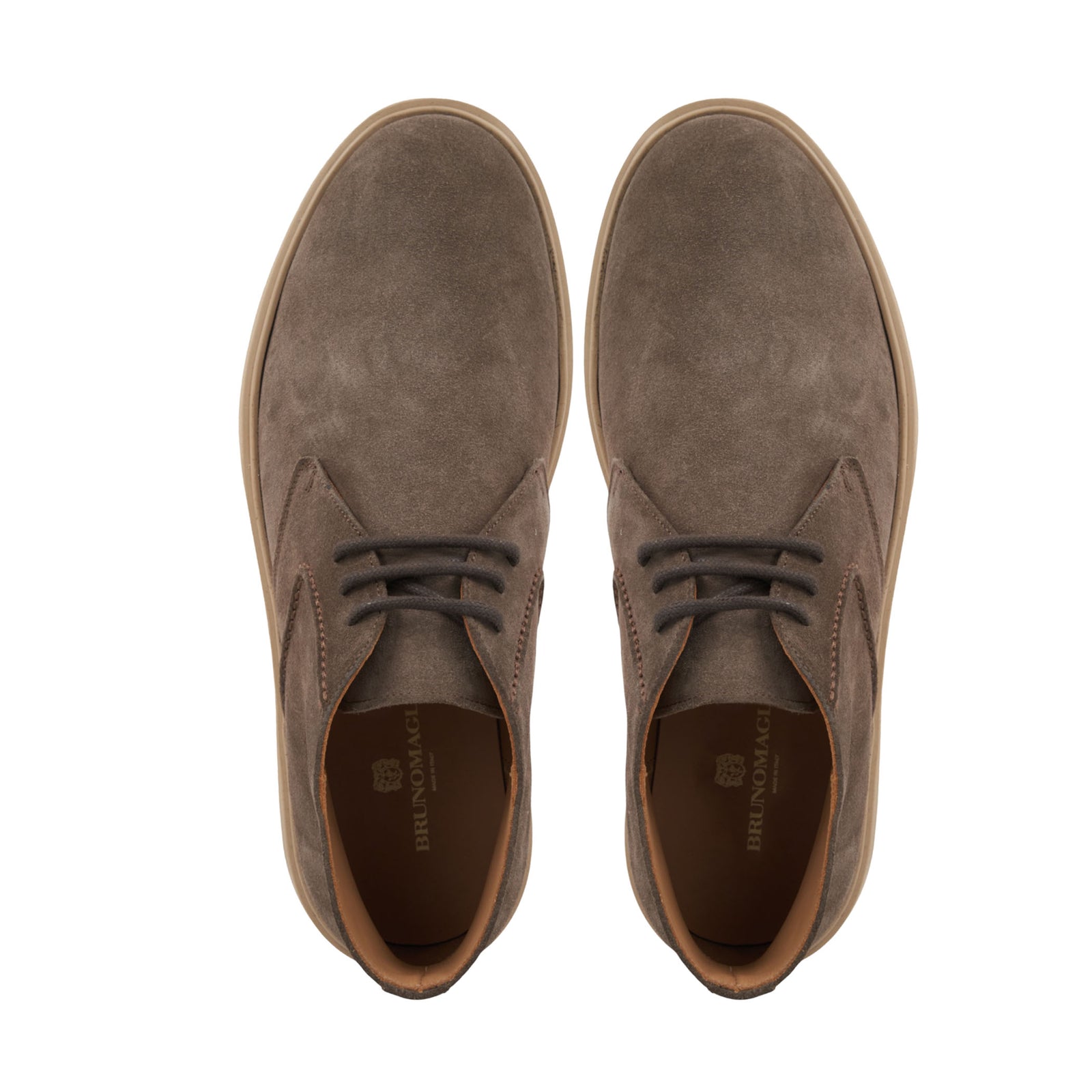 Bruno Magli Brown Suede Chukka Ankle Boots Lug Sole Size 11.5 CATWALK_TaupeSuede_6_1600x.jpg  main image 3