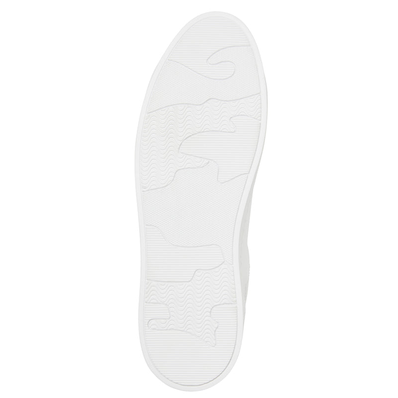 Dante Lace-to-Toe Leather Sneaker - White