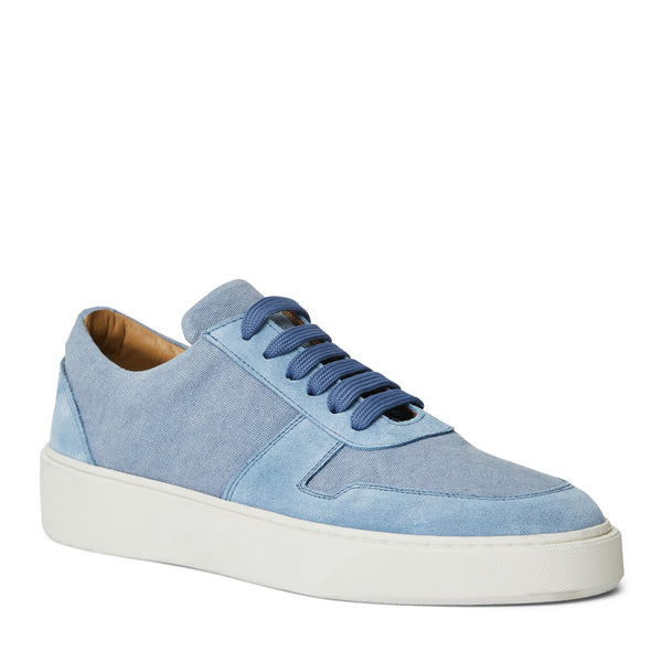 Darian Sneaker Light Blue Canvas