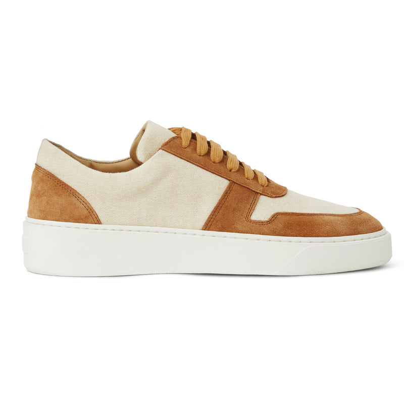 Darian Sneaker Sand Canvas