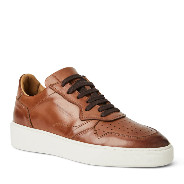 Dezi Cup Sole Sneaker-Cognac