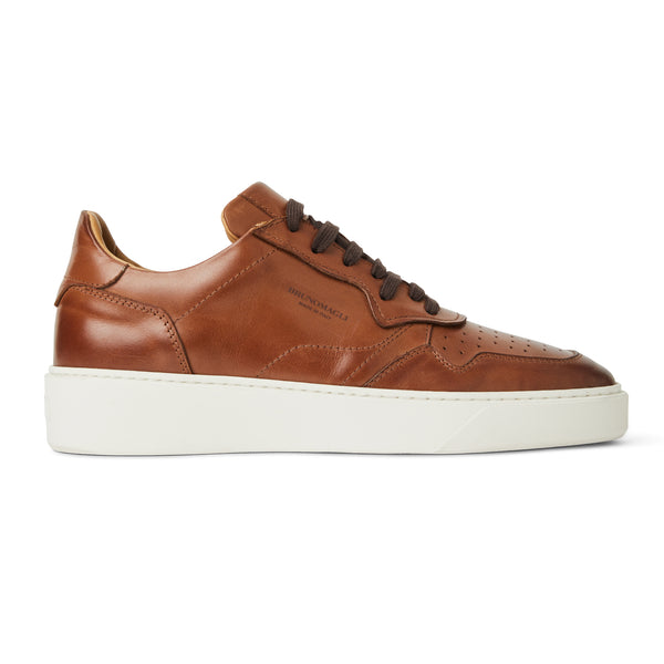 Dezi Cup Sole Sneaker-Cognac