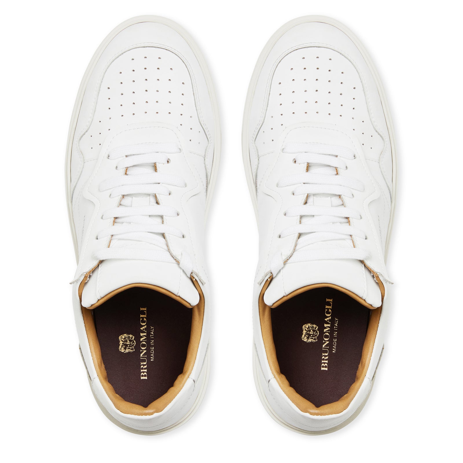 Dezi Cup Sole Sneaker White Bruno Magli
