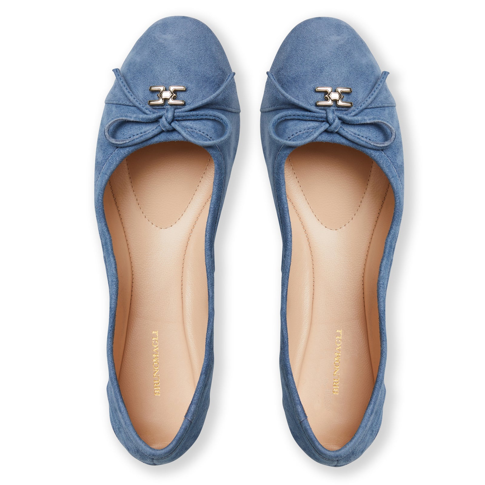 Light blue suede flats outlet