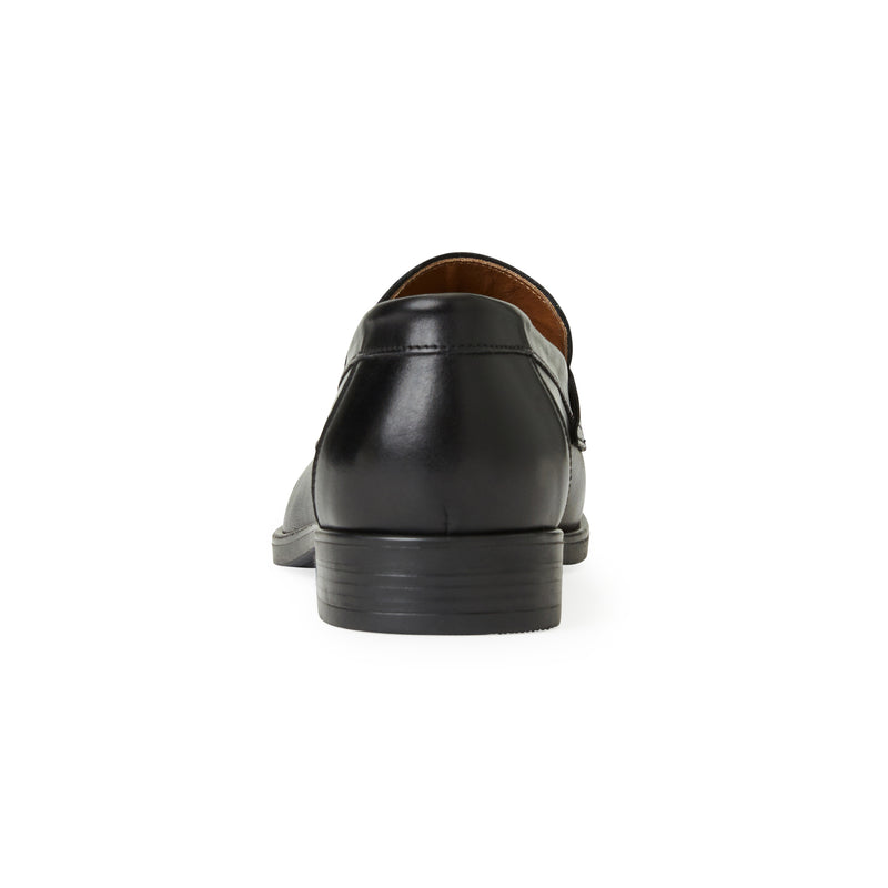 DURANTE Tapered Modern Penny Loafer BLACK