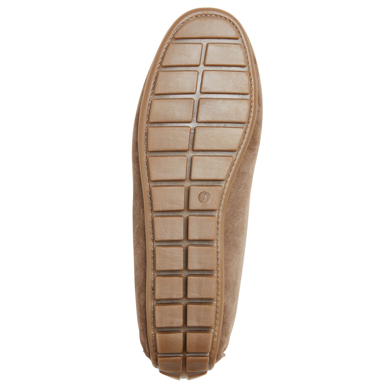 Emilia Driving mocc Loafer- Taupe Suede