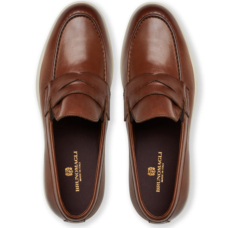 Ettore Slip On Loafer Cognac Leather