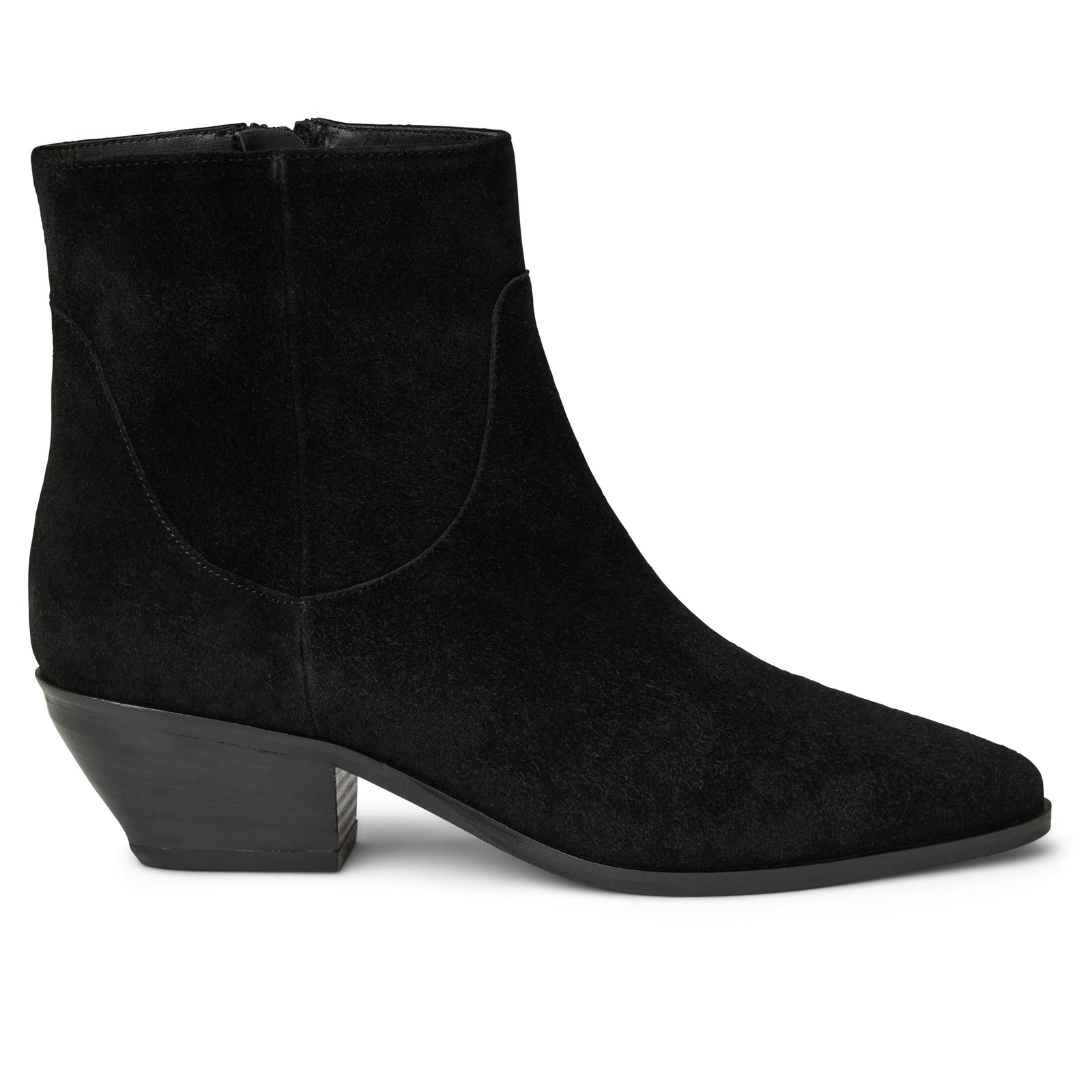 【関税&送料込】Santoni Black Suede Marta Ankle Boots Santoni Suede marta ankle boots | The Fashion Square
