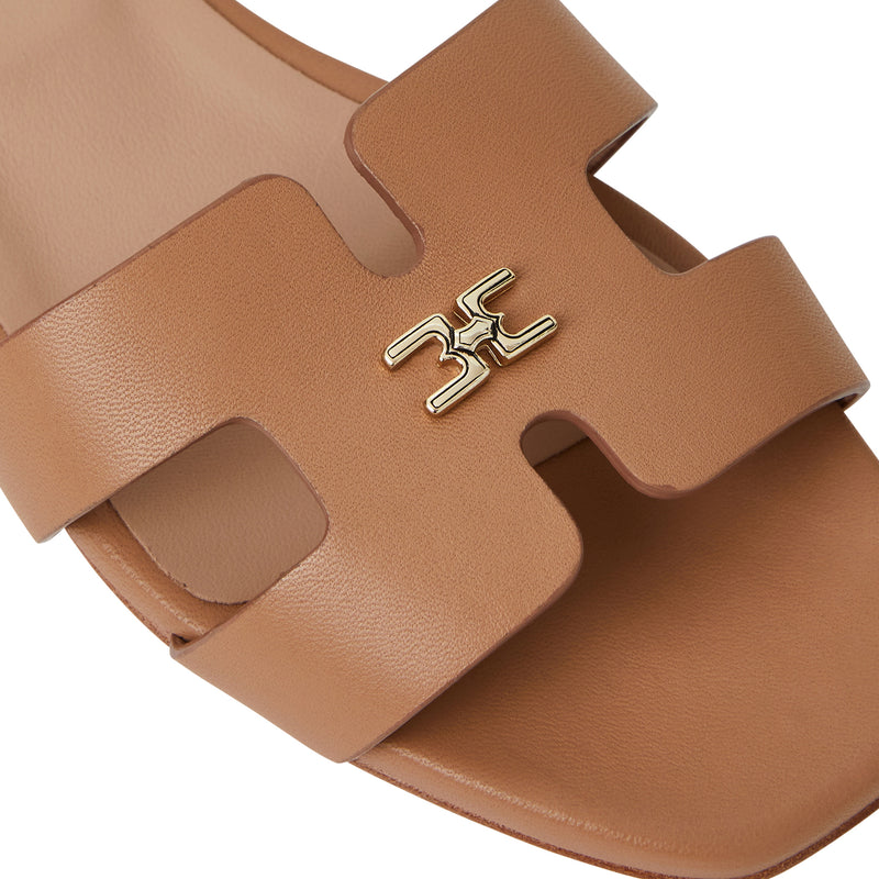 FINA Single Band Sandal COGNAC