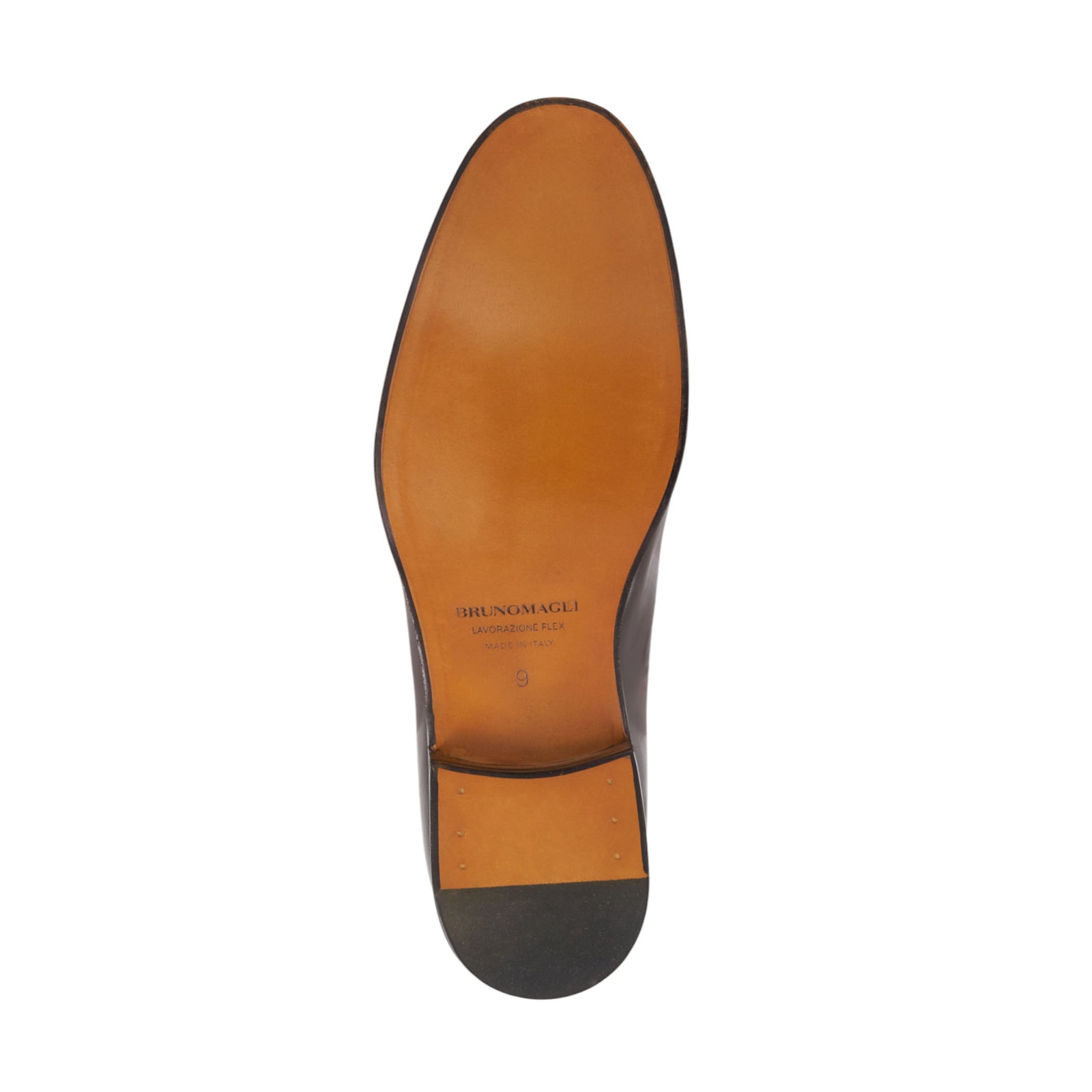 Bruno Magli Flex Leather Penny Loafer (BM1000) Brown / 10 US
