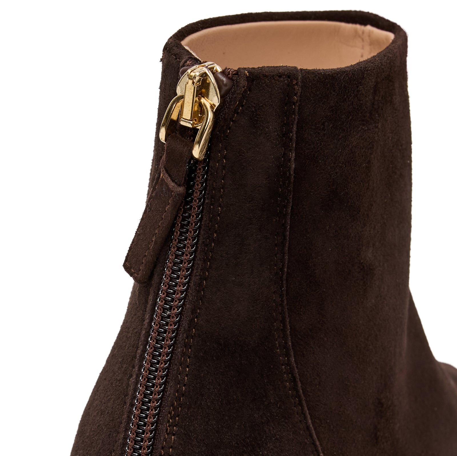 BrunoMagli Boston Brown Suede Wingtip Ankle Boots Size 12M Bruno Magli M Ankle Boots for Women for sale | eBay main image 3