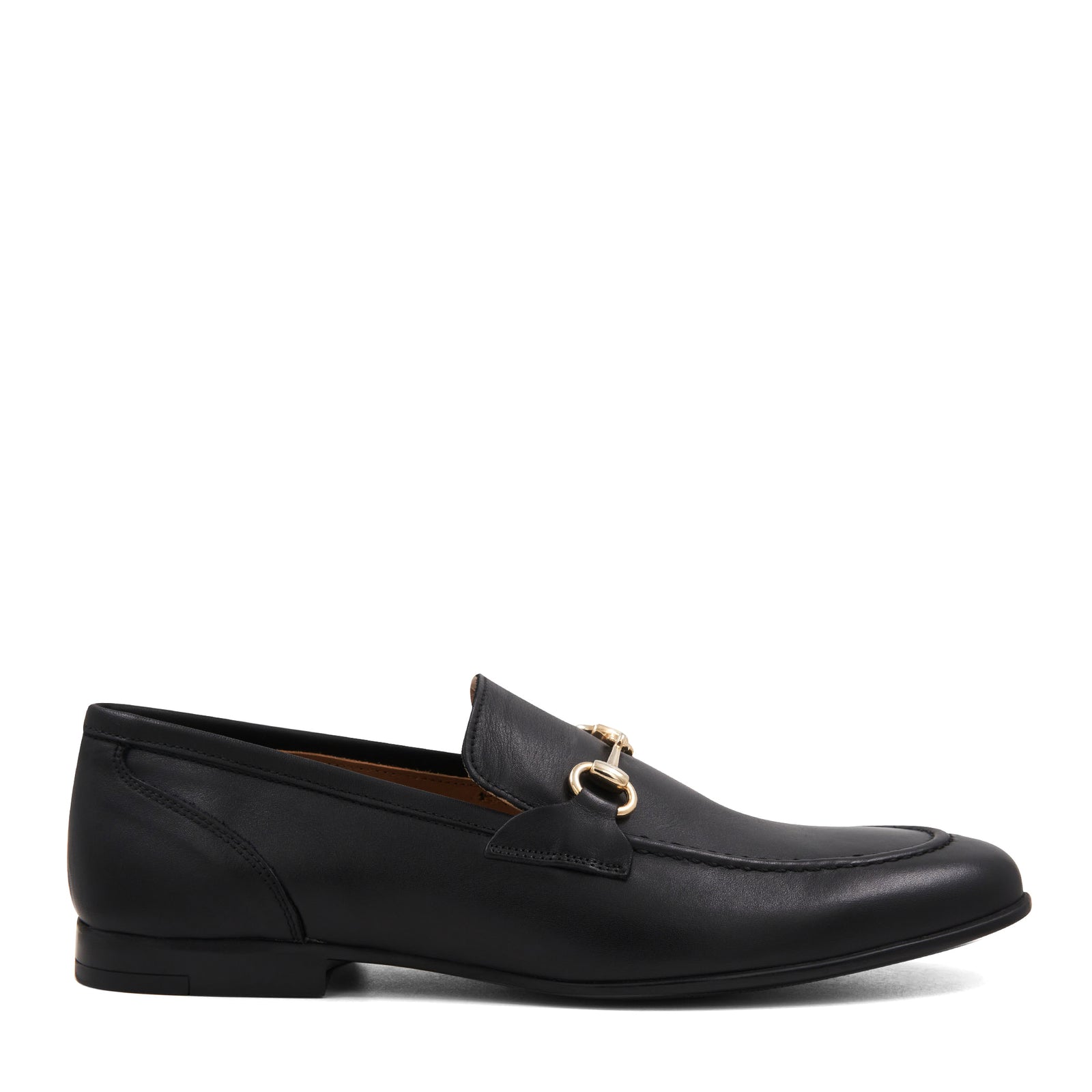 Bruno Magli Men's Ferraro Slip On Bit Loafers - Black