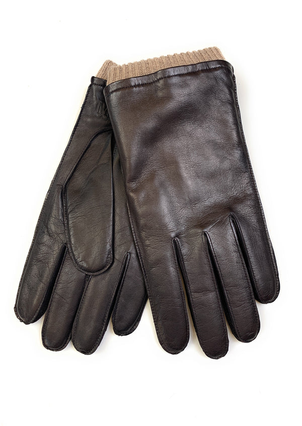 M by Bruno Nappa leather Glove Brown