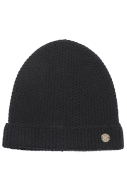 M by Bruno Women's Honeycomb knit hat blk