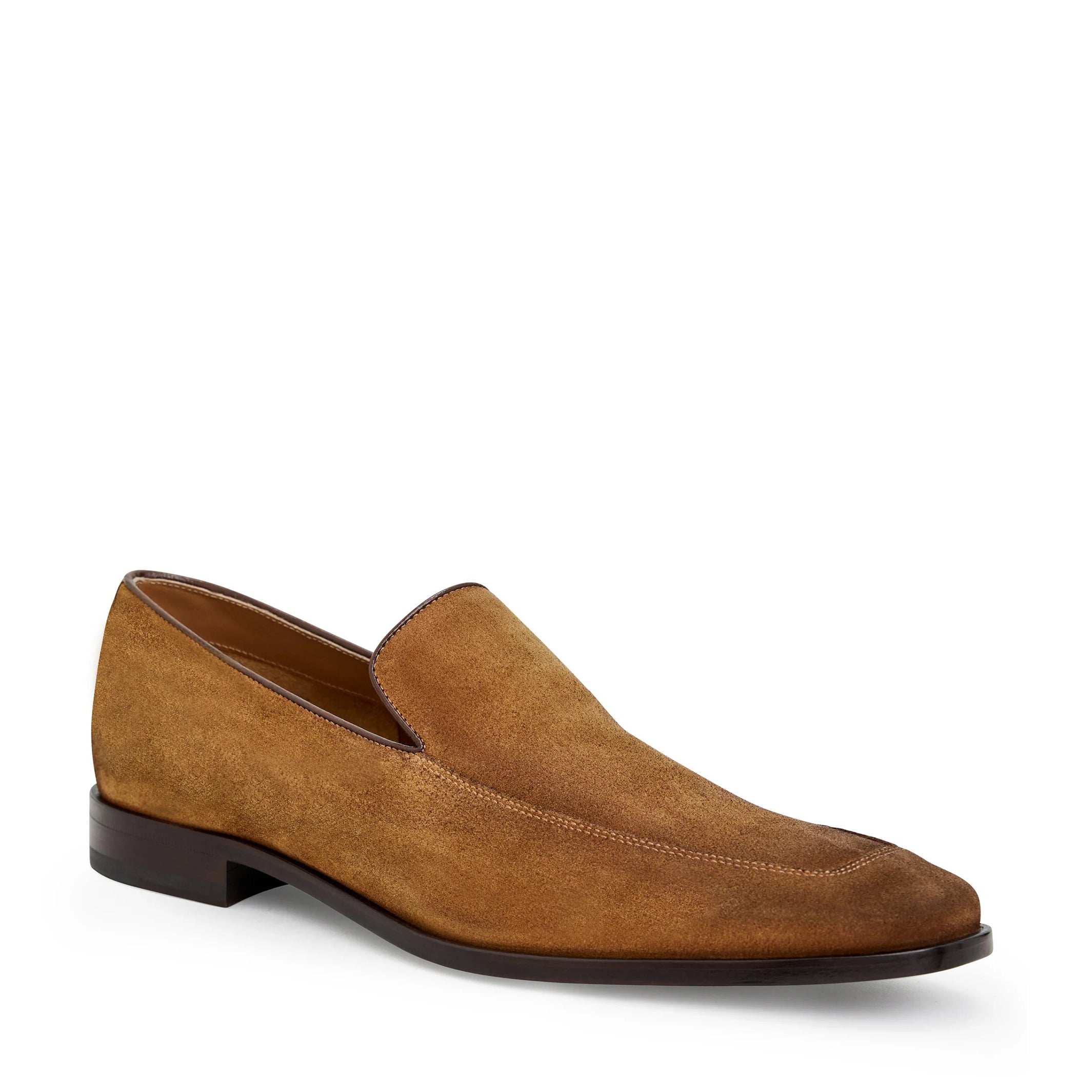 Tan Suede Loafers