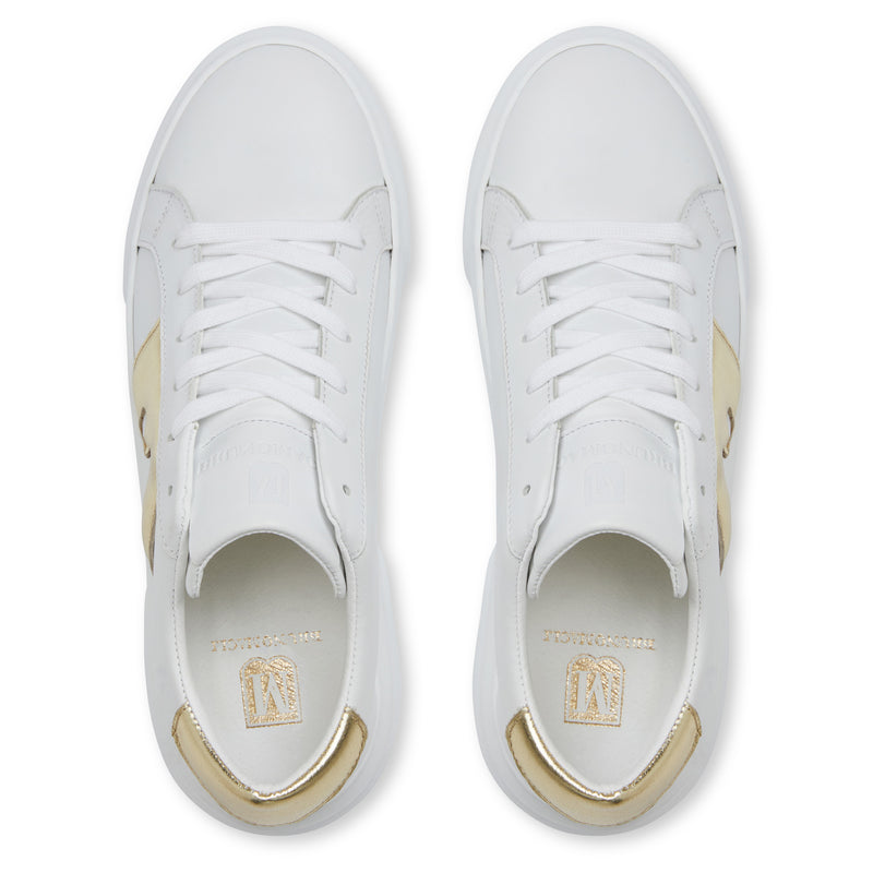 KALI WHITE/GOLD sneaker