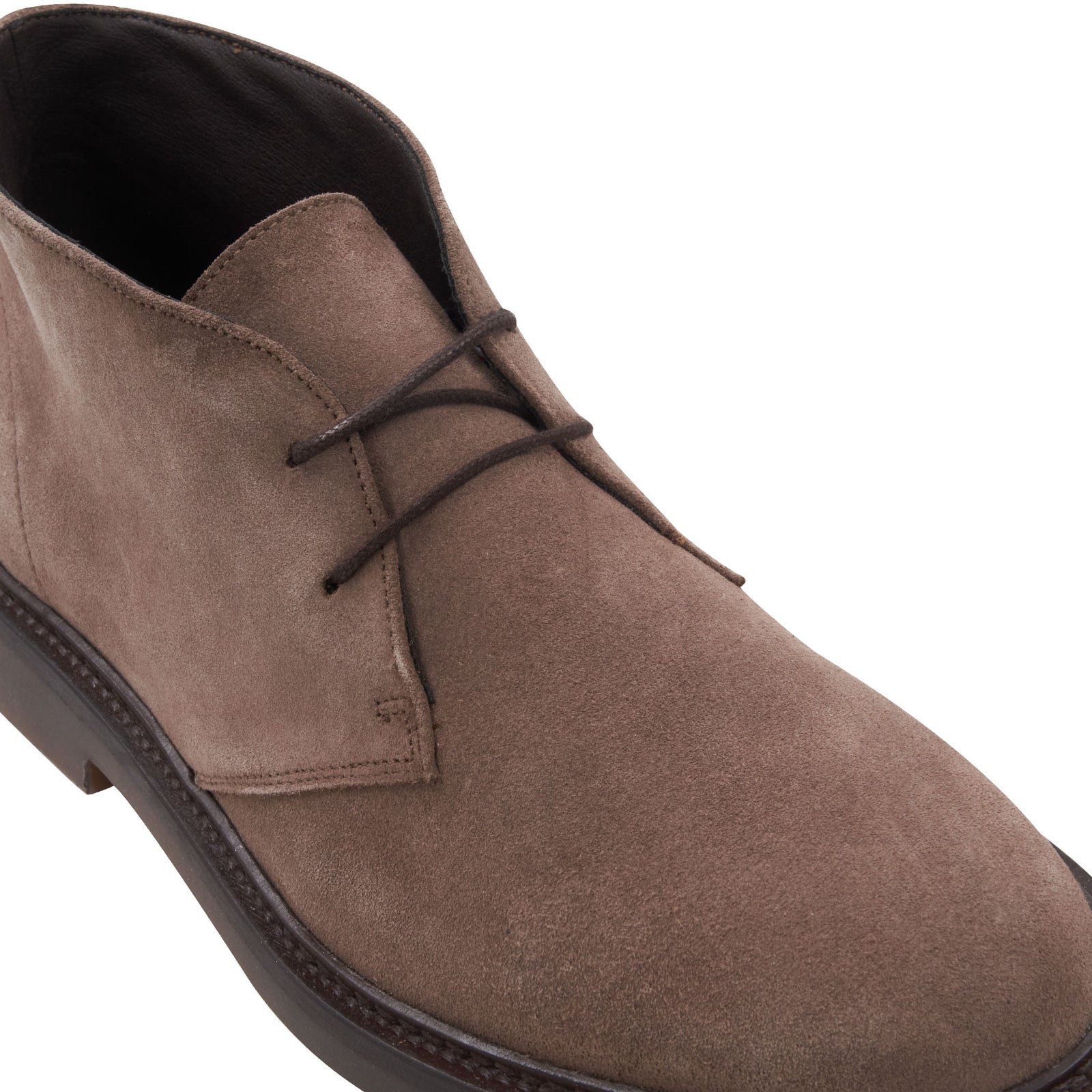 Bruno Magli Brown Chukka Boots Bruno Magli WENDER LEATHER LACE-UP CHUKKA Ankle BOOTS Brown  main image 3