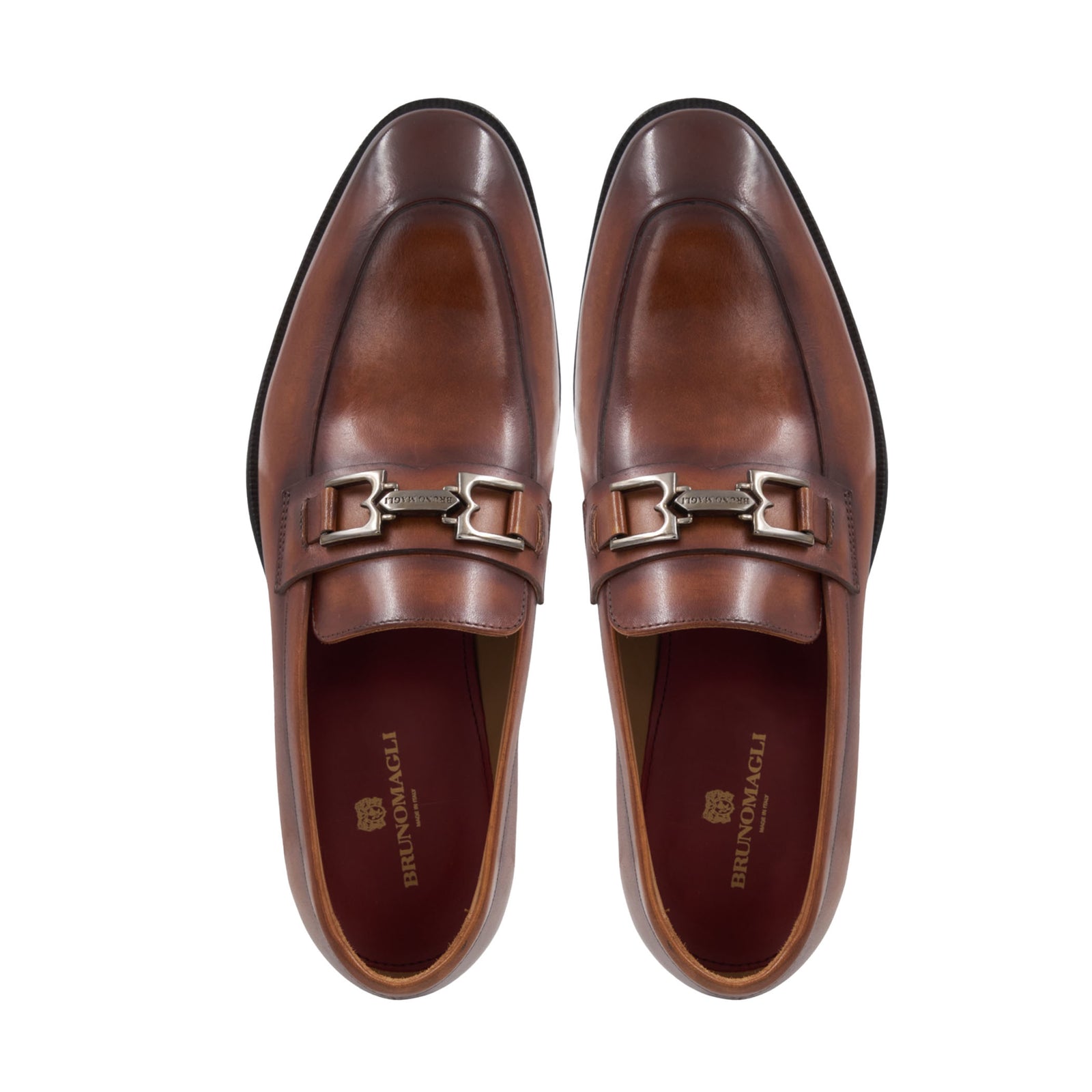 Vintage Crocodile Italy Handmade Bruno Magli Mens 8M Exotic Loafers Dress Shoes BRUNO MAGLI  main image 2