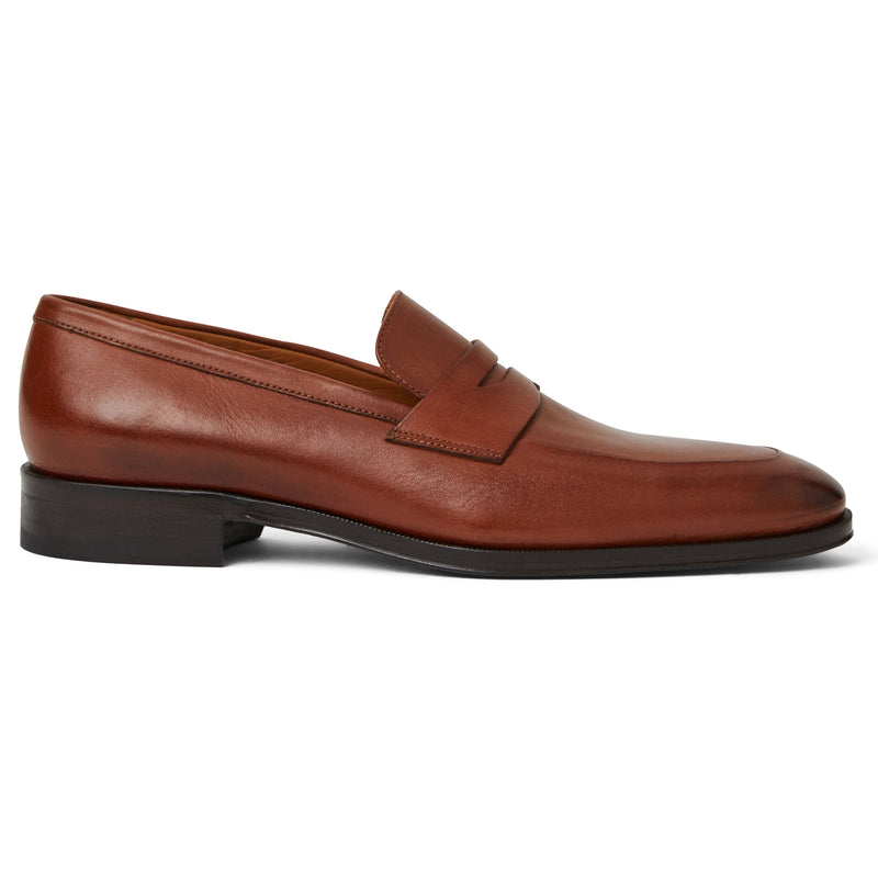 Maioco Slip On  Loafer Cognac Leather