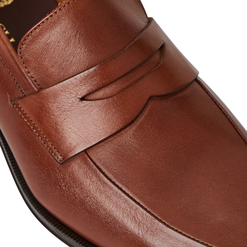 Maioco Slip On  Loafer Cognac Leather