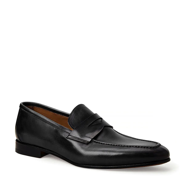 MANFREDO SLIP-ON LOAFER-BLACK