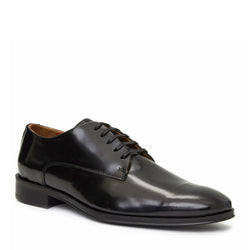 Metti Oxford Black Leather