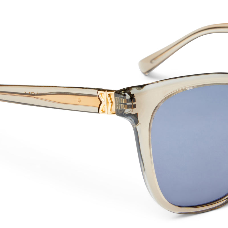 Monas Limited Edition Women's Oversized sunglasses Crystal Nude