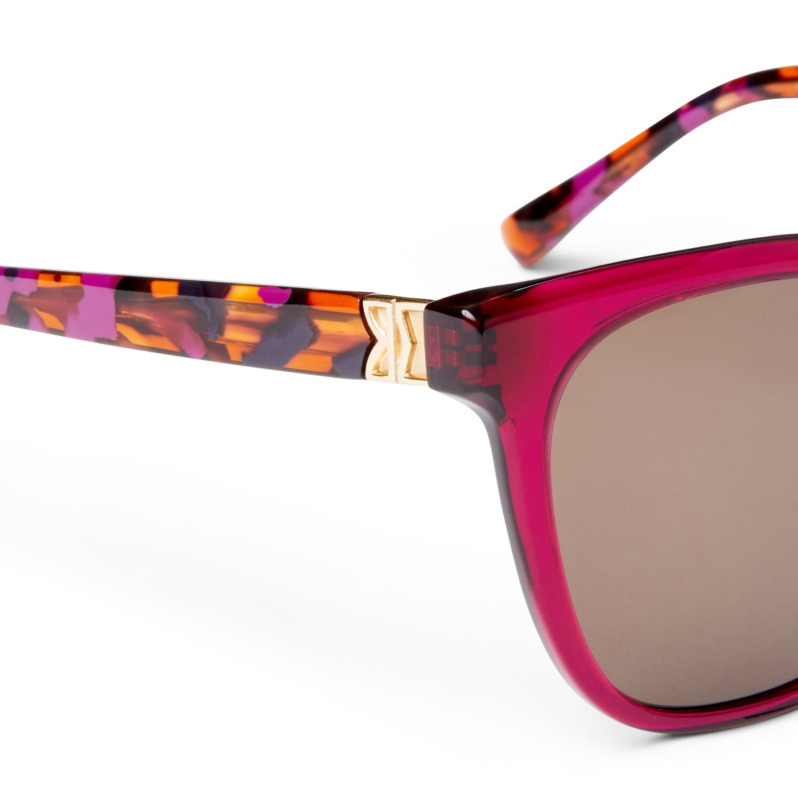 Treviso Red Oval Sunglasses by Bruno Magli for Women Made in Italy Bertha The Margot Women main image 2