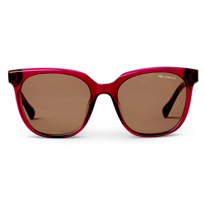 Monas Limited Edition Women's Oversized sunglasses Red