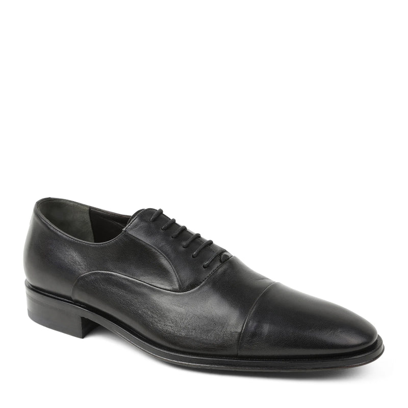 Maioco Leather Oxford - Black – Bruno Magli