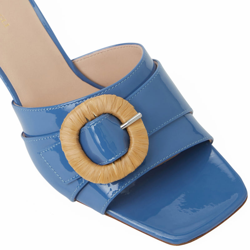 PAGE Single Band Sandal BLUE PATENT