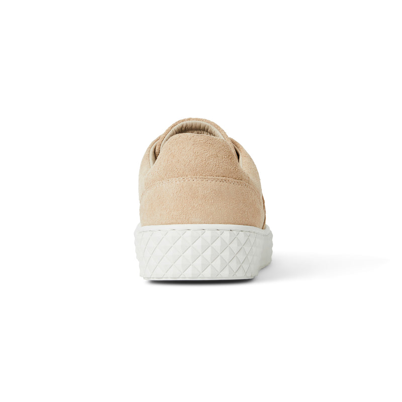 Paola Platform Sneaker-Sand Suede