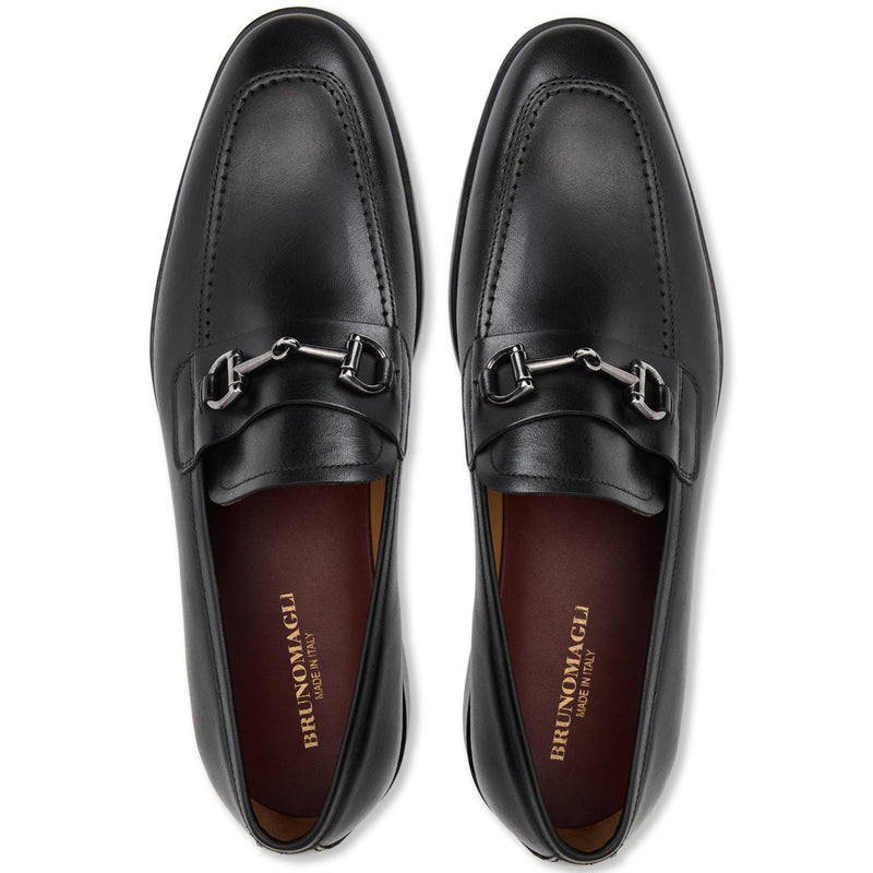 Bruno Magli Men\'s Pogia Black Leather Bit Driver Loafers Size 9.5 M - W/ Box Bruno Magli  main image 4