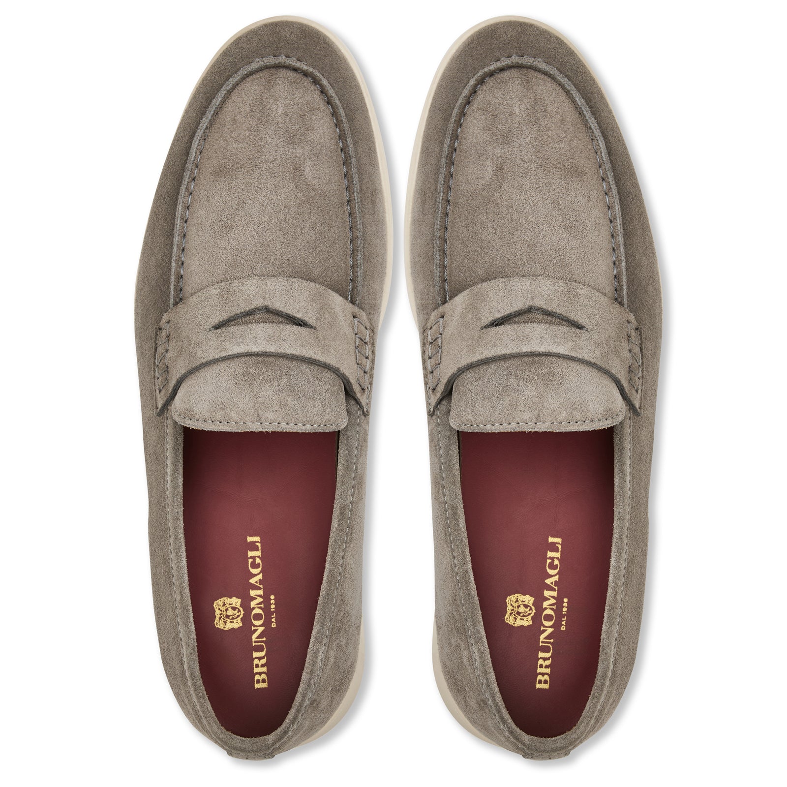 Bruno Magli Picasso Men’s Grey Moccasin Loafers Size 13 US 46 EU Italy Amazon.com | Bruno Magli Men Taranto White 8.5 Medium  main image 4